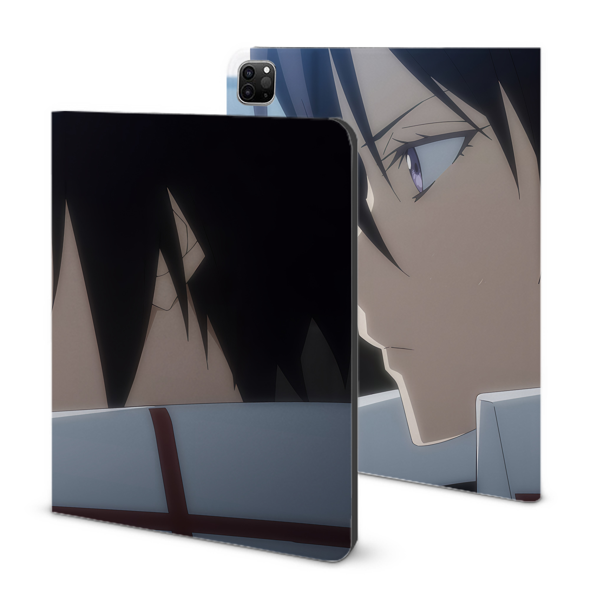 （画像用） 転スラ Regarding Reincarnated to Slime IPad ケース ブック型 PUレザー TPU 耐衝撃 軽量 薄型 ペン収納なし 全面保護 IPad 各モデル対応